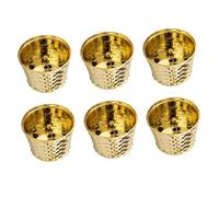 ULTECHNOVO 6piezas Soporte para Árbol de Navidad de Escritorio Base Fija para Árbol de Navidad Soportes Resistentes Diseño Decorativo de Imitación de Cesta Tejida para Uso Casa