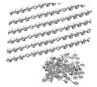 ULTECHNOVO 6piezas Tachuelas Decorativas De Tapicería Para Sofás y Muebles Clavos Acabado Para Proyectos De Decoración y Manualidades