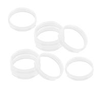 ULTECHNOVO 8 Conectores de Abs para Túneles de Hámster y Conejos, Accesorios para Expansión de Jaulas, Fácil Instalación y Diseño Blanco Elegante para Mascotas Pequeñas