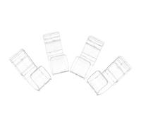 ULTECHNOVO 8 Ganchos Transparentes para Baño, Perchas Colgantes Multifuncionales, Clips Resistentes para Estantes, Organizador para Hogar y Baño, Almacenamiento Práctico y Ahorro de Espacio