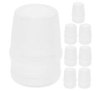 ULTECHNOVO 8 Piezas Boquillas de Válvula de Mordida para Botella de Agua Deportiva, Boquillas de Silicona Suave, a Prueba de Fugas, Orificio Interior de 1cm, para Mochila de Hidratación,