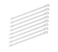 ULTECHNOVO 8 Piezas Varillas para Persianas Verticales con Gancho y Mango Varillas Transparentes para Ventanas y Cortinas Repuestos Versátiles para Control Fácil y Duradero