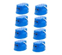 ULTECHNOVO 8 Piezas Zancos de Plástico para Juguetes de Equilibrio para Exterior Entrenamiento de Habilidades Motrices y Coordinación Interactivos para Fortalecer Vínculos Familiares