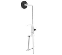 ULTECHNOVO Abrazadera Metálica de Mesa para Polea Experimental de Hierro, Soporte Resistente Alta Precisión para Experimentos y Laboratorios de Física y Química