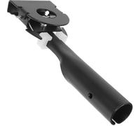 ULTECHNOVO Abrazadera para Palo de Fregona Giratoria 2.0 Negra de Tungsteno, Clip de Repuesto Metálico para Mango de Trapeador Compatible Varillas, Adecuado para Limpieza Doméstica y