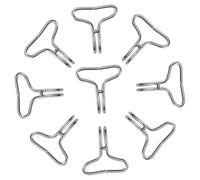 ULTECHNOVO Accesorios para Fundas de Asientos de Vehículos 50 Piezas Ganchos para Almohadillas de Asientos de Automóvil Ganchos de Instalación de Acero Inoxidable para Un Fácil Montaje