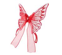 ULTECHNOVO Alas De Forma De Botella De Vino Adorno para Botella De Fiesta Perla Decoraciones De Mariposas para Bricolaje Accesorio Decorativo para Celebraciones