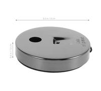 ULTECHNOVO Alfombrilla Antideslizante para Clavija de Violonchelo, Soporte Negro de Caucho, Accesorio Musical Resistente, 1 Unidad para Protección y Estabilidad en Instrumentos