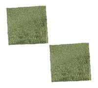 ULTECHNOVO Alfombrillas para Reptiles 2 Piezas 30x30 Cm, Esteras de Musgo Simulado Absorbentes, Tapetes para Terrarios de Tortugas y Anfibios, Sustrato Natural para Mascotas Trepadoras