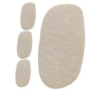 ULTECHNOVO Almohadillas de Cuerda para Violín y Viola 4 Piezas de Pergamino Natural, Tamaño Compacto para Protección del Puente, Accesorio Musical Cómodo y Estable para Uso en Interpretación