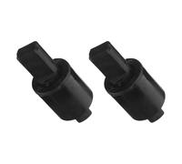 ULTECHNOVO Amortiguador de Cierre Suave para Asiento de Inodoro, 2 Piezas, Conector de Amortiguación Lateral 13k, Accesorio para Baño Compatible Bidet, Reductor de Ruido y Golpes,