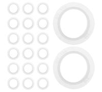 ULTECHNOVO Anillos de Sellado de Goma para Sensor de Radar Trasero, Kit de 20 Unidades Amortiguación de Vibraciones para Vehículos, Piezas de Repuesto para Estacionamiento