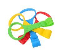 ULTECHNOVO Anillos De Tracción Para Cuna Infantiles, De Plástico Seguro, Diseño En 4 Colores, Ayuda Para Que Bebés Se Levanten y Caminen, Ideales Para Guardería y Uso Doméstico, Kit 4 Piezas