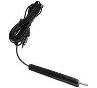 ULTECHNOVO Antena de Radio para Coche Instalación Adhesiva y Material de Goma, Fácil Montaje y Recepción Potente de Señal FM para Vehículos Aplicables