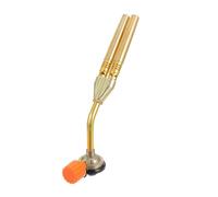 ULTECHNOVO Antorcha de Gas Butano de Doble Tubo Ajustable para Soldadura Cuerpo de Acero Inoxidable y Plástico, Portátil y Conveniente para Trabajos Pequeños y Cocina