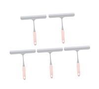 ULTECHNOVO Auto Limpiador De Escobilla De Goma Para Baño 5 Uds Manija De Puerta Cocina Larga Para El Hogar Para Ventana De Ducha Pesada Limpiaparabrisas Limpieza De Vidrio Rascador De