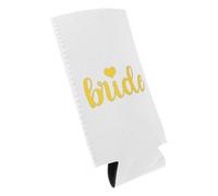ULTECHNOVO Bachelorette Beer Can Cooler Lightweight Insulated Sleeve For Bride Wedding Party Favor Portable Decorative Soda Can Cover