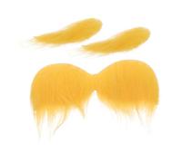 ULTECHNOVO Barba Falsa Adhesiva Auténtica para Disfraces y Fiestas de Halloween Bigote Postizo Realista para Accesorios de Vestuario Divertido