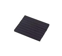 ULTECHNOVO Barra de Goma para Pastilla Humbucker de Guitarra Eléctrica 8 Unidades 70 X 6 X 5 MM Negra Núcleo Magnético de Níquel-Cobalto Estabilidad Magnética para Tono Cálido y Suave