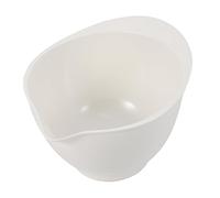 ULTECHNOVO Bol de Cocina Multifunción Blanco para Amasar Ensaladas y Almacenamiento Resistente y Fácil de Limpiar