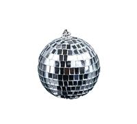 ULTECHNOVO Bola De Espejos Para Discoteca Plateada Colgante Para Fiestas De Música y Baile Bola Reflectante De Espejos