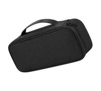 ULTECHNOVO Bolsa Organizadora Digital Grande Negra, Estuche Multifunción para Accesorios Electrónicos, Organizador de Cables Portátil Compartimentos Extraíbles para Viaje y Uso Exterior