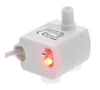 ULTECHNOVO Bomba de Agua Sumergible para Fuentes de Gatos Luz Led, Protección contra Seco, 5v 1a, Bomba Ajustable para Bebedero de Mascotas, Silenciosa y Resistente, Suministros para Gatos