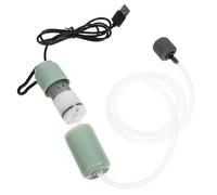 ULTECHNOVO Bomba de Oxígeno para Peces Pequeña USB Silenciosa, Bomba de Aire para Acuario Portátil, Suministra Oxígeno Constante para Peceras y Acuarios, Adecuado para Uso en Tanques
