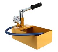 ULTECHNOVO Bomba De Prueba De Presión Manual Probador Hidráulico Para Agua Y Aceite Hidráulico Con Manómetro Grande Herramienta Para Tuberías Válvulas Y Vasos a Presión En Industria Y Construcción