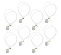 ULTECHNOVO Boquilla de Aerosol para Limpieza de Aire Acondicionado de Coche Juego de 8 Piezas Tubo de Extensión Flexible Accesorio Plástico Compatible Latas y Botellas Adecuado para