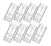 ULTECHNOVO Botellas de Plástico 30 Ml Vacías Pack de 8 Tubo Giratorio para Recarga de Perfumes y Desodorantes en Uso Diario y Viajes