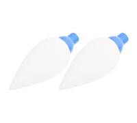 ULTECHNOVO Cabezal de Pincel para Escribir Agua 1 Pieza 2 Puntas de Repuesto, Punta Cuadrada para Caligrafía Molida, Herramienta Ligera y Portátil Uso al Aire Libre en Parques y Plazas