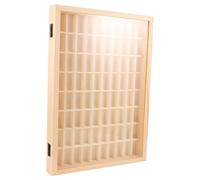 ULTECHNOVO Caja Beige y de Madera de Rocas Minerales Colección