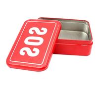 ULTECHNOVO Caja Sos para Exteriores Roja, Caja de Supervivencia al Aire Libre Ligera y Fácil de Transportar, Estuche Metálico Adecuado para Aventureros y Supervivencia en Desastres Naturales