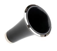 ULTECHNOVO Campana de Clarinete para Principiantes Cc28 Negra de Plástico, Accesorio Pequeño y Ligero para Clarinetes y Otros Instrumentos Musicales