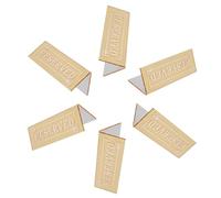 ULTECHNOVO Carteles acrílicos de mesa en dorado, paquete de 6 piezas, estilo moderno y liviano, para uso en bodas y celebraciones