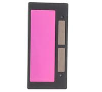 ULTECHNOVO Casco de Soldadura Lente de Oscurecimiento Automático Solar 108x50 Mm Plástico Filtro Lcd para Protección Ocular Soldar Panel Reemplazo para Cascos Profesionales