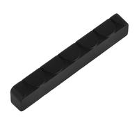 ULTECHNOVO Cejuela Ranurada y Protección de Cuerdas Diseño Cómodo de 6 Cuerdas de Ébano para Guitarra Clásica para Mástil de Guitarra Acústica
