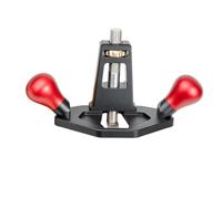 ULTECHNOVO Cepilladora de Bloques para Madera, Cepilladora de Chaflanes Manual con Hoja Ajustable y Tope de Profundidad, Aleación de Aluminio, Acero Inoxidable y Latón, para Carpintería
