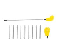 ULTECHNOVO Cepillo Deshollinador Profesional de 4 M Varillas Desmontables de 32 Cm, Kit de Limpieza para Chimeneas y Conductos de Secadora, Cepillo Flexible para Ventilación y Estufas