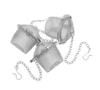 ULTECHNOVO Cesta de Limpieza Ultrasónica de Acero Inoxidable para Joyería y Anillos, 3 Piezas, Plata, Eliminación de Grasa para Cuidado en el Hogar