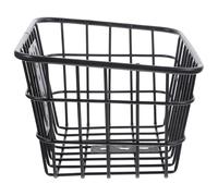 ULTECHNOVO Cesta para Bicicleta de Hierro Diseño Plegable, Cesta Delantera de Manillar para Transporte Ligero y Paseo Tranquilo, Accesorio Ciclismo Duradero