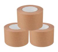 ULTECHNOVO Cinta de Embalaje Kraft Marrón 57mm X 30m, Alta Resistencia, Autoadhesiva y Multiusos, 3 Rollos para Sellado de Cajas, Embalaje y Mudanza en Oficina y Hogar