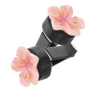 ULTECHNOVO Clip De Aromaterapia Para Coche Difusor De Aire Forma De Flor Clips De Ventilación De Coche Forma De Flor Para Decorar El Interior Del y Disfrutar De Fragancias Duraderas