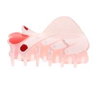 ULTECHNOVO Clip de Pelo con Pinza de Garra Forma de Corazón para Mujer Pinza de Acrílico Grande con Fijación Fuerte Accesorio Romántico para Día de San Valentín y Peinados Diarios