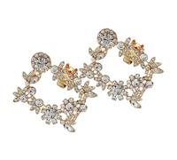 ULTECHNOVO Clips Elegancia para Mujer Dorados de Aleación de Zapatos de Zinc, Decorativos y Extraíbles para Zapatos de Sofisticación en Bodas