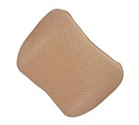 ULTECHNOVO Cojín de Asiento de Automóvil Refrigerante y Ventilado Funda Decorativa Beige con Base Antideslizante Compatible con Diversos de Coche para Conducir y Proporcionar