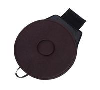 ULTECHNOVO Cojín Giratorio para Asiento de Coche y Silla, Acolchado de Tela Transpirable y Cómodo, Adecuado para Uso en Automóvil y Hogar