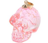 ULTECHNOVO Colgante y Diseño Delicado de Calavera de Vidrio para Hacer Joyas Superficie Lisa Ligero y Resistente para Manualidades y Abalorios