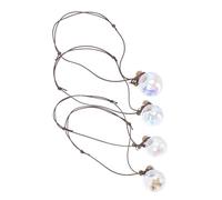 ULTECHNOVO Colgantes De Botella De Perfume Para Coche 4 Piezas, Decoración Aromaterapia Flores Secas 2,8 Cm, Accesorios Para Vehículo, Ambientador Interior, Uso Durante Todo El Año